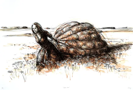 Lithografie Rantzau - The demand of the time