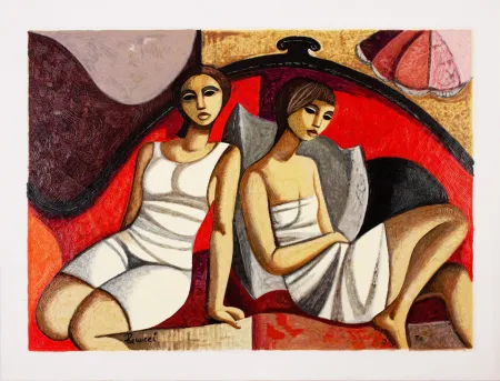 Zeefdruk Ranucci - Untitled