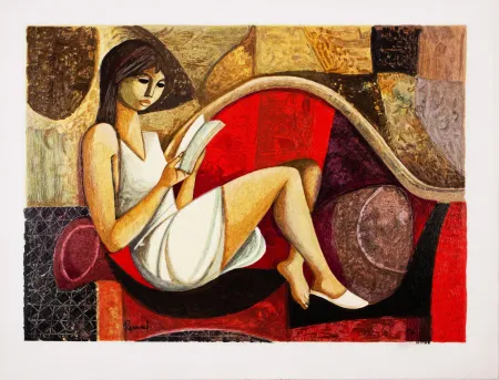 Zeefdruk Ranucci - Untitled