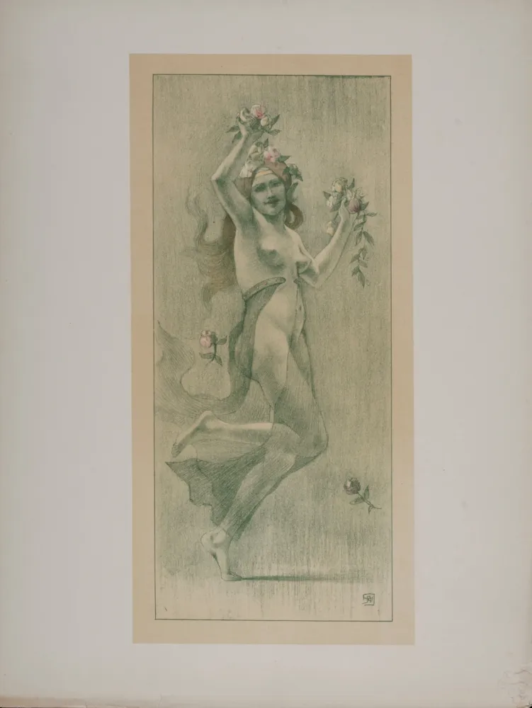 Lithografie Rassenfosse - Danse, 1897