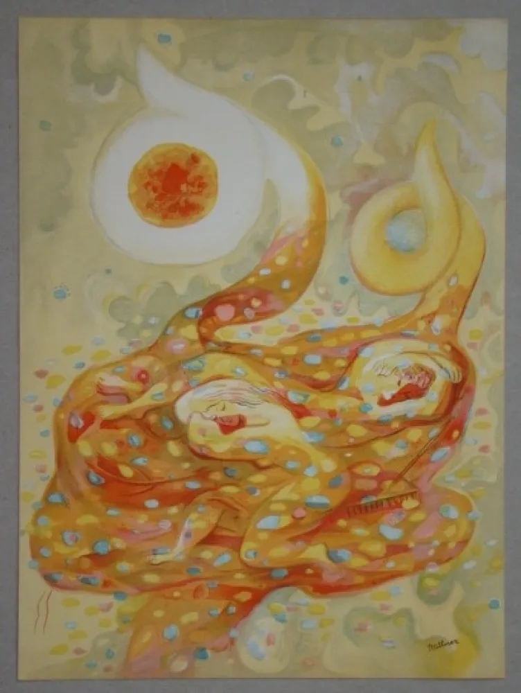 Lithografie Rattner - L'automne