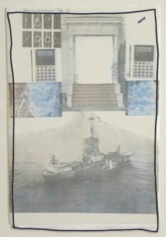 Zeefdruk Rauschenberg - Arcanum VII