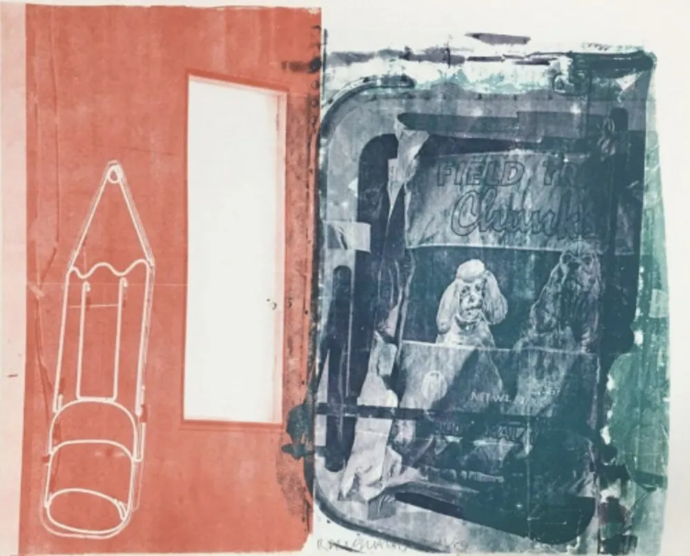 Zeefdruk Rauschenberg - Best Buddies