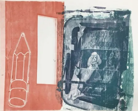 Zeefdruk Rauschenberg - Best Buddies