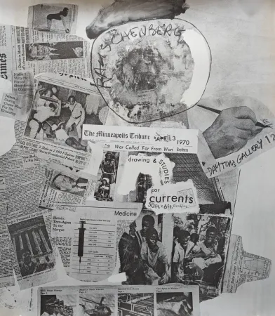 Lithografie Rauschenberg - Dayton's Gallery 12, 1970.  