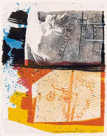 Lithografie Rauschenberg - Fest