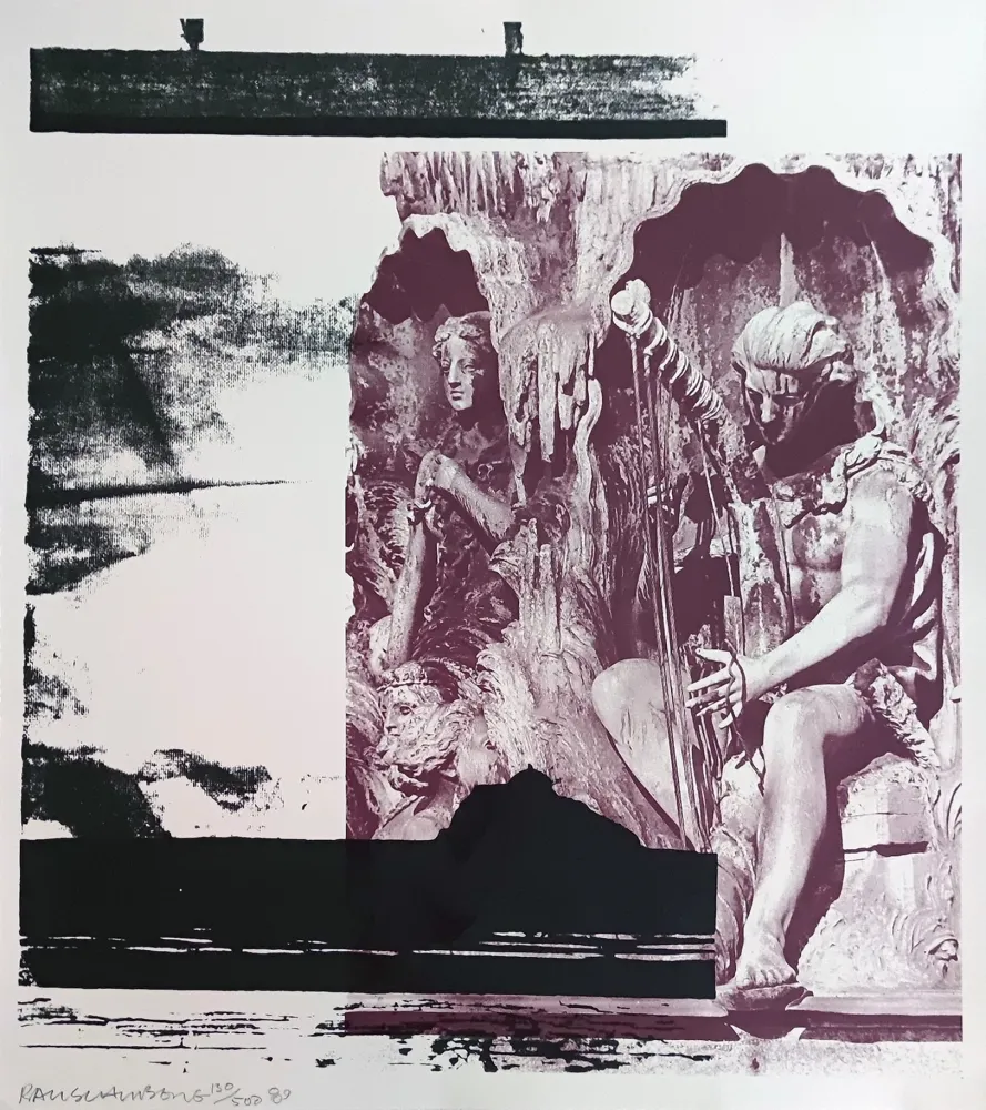 Lithografie Rauschenberg - Harp