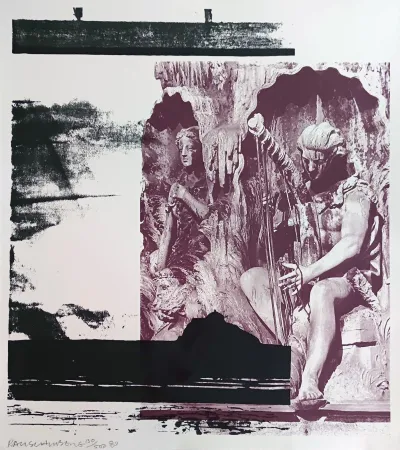 Lithografie Rauschenberg - Harp