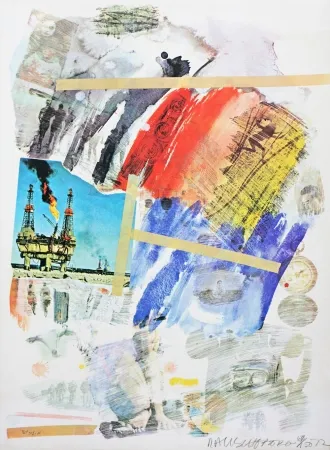 Lithografie Rauschenberg - Horchow