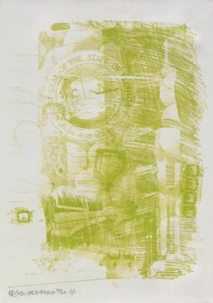 Lithografie Rauschenberg - Marsh