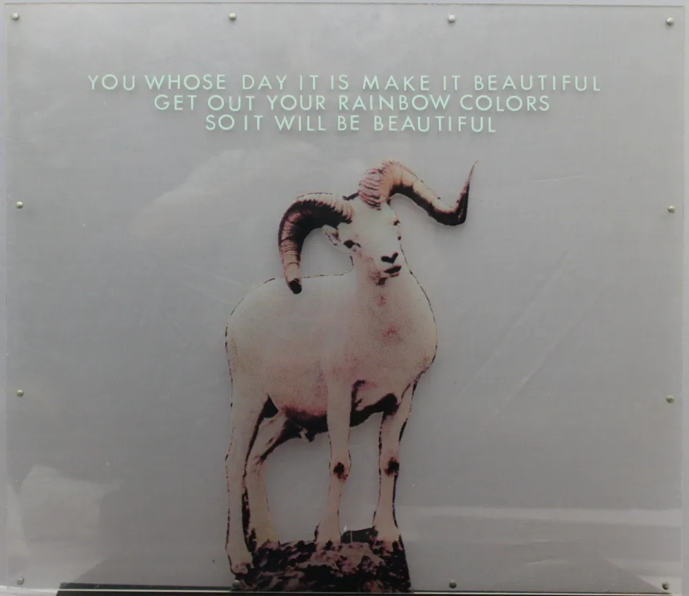 Zeefdruk Rauschenberg - Opal Gospel Panel I