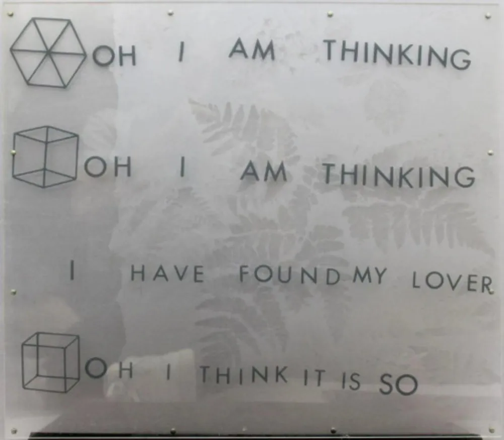 Zeefdruk Rauschenberg - Opal Gospel Panel II