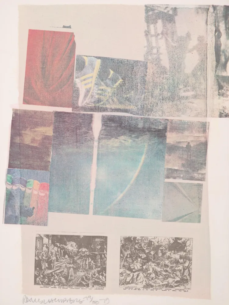 Multiple Rauschenberg - People Have Enough Trouble Without Being Intimidated by an Artichoke