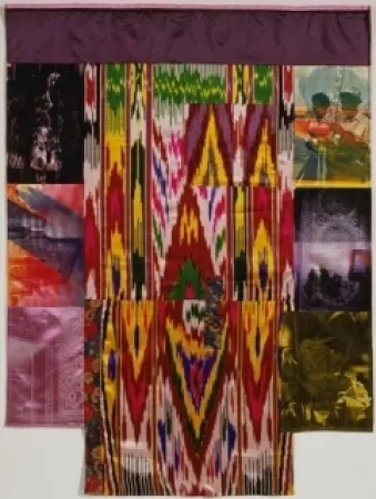 Geen Techniek Rauschenberg - Samarkand Stitches III 