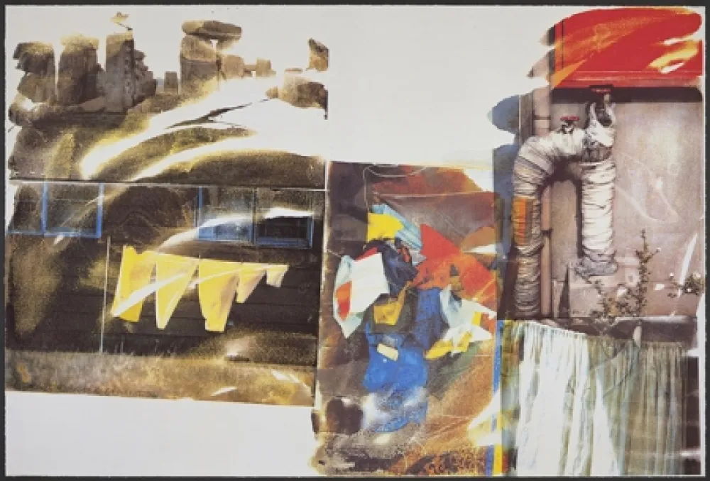 Zeefdruk Rauschenberg - Source, from Speculations