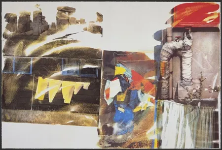 Zeefdruk Rauschenberg - Source, from Speculations
