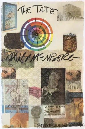 Lithografie Rauschenberg - The Tate (Signed)