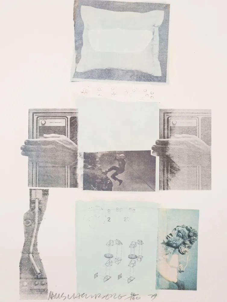 Offset Rauschenberg - Two Reasons Birds Sing, from Suite of Nine Prints