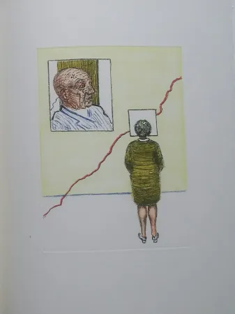 Gravure Raveel - Verbeelding en werklijkheid...2003 