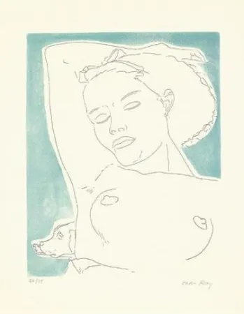 Ets En Aquatint Ray - Adrienne