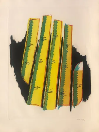 Aquatint Ray - Cactus