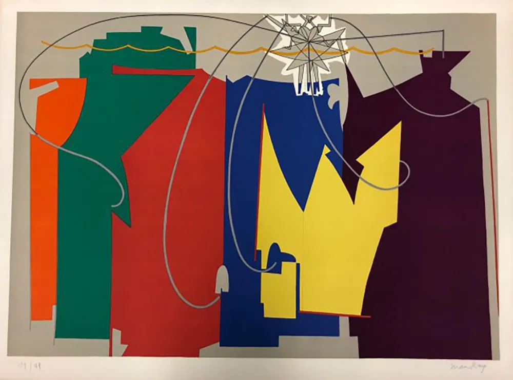 Lithografie Ray - Danza Di Corda