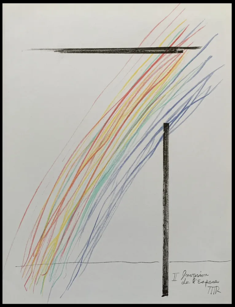 Lithografie Ray - Invasion de l'espace 