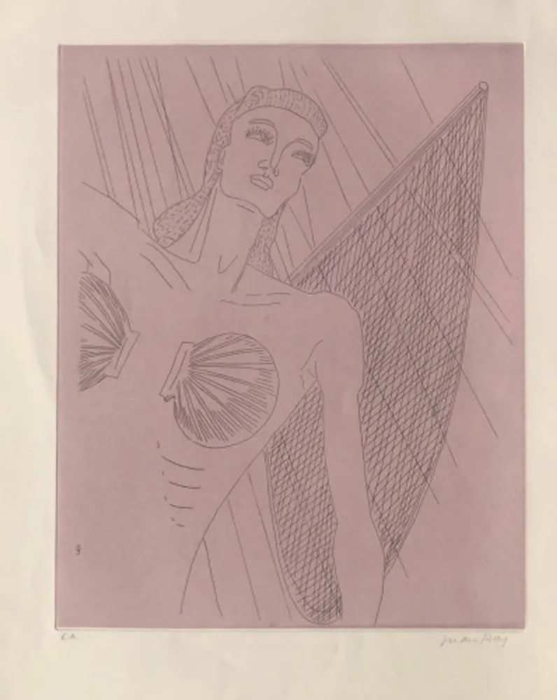 Ets En Aquatint Ray - La Ballade des dames hors du temps, Natasha