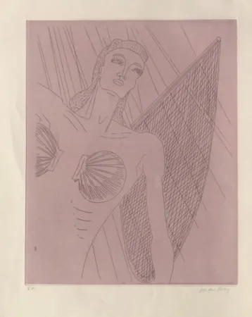 Ets En Aquatint Ray - La Ballade des dames hors du temps, Natasha