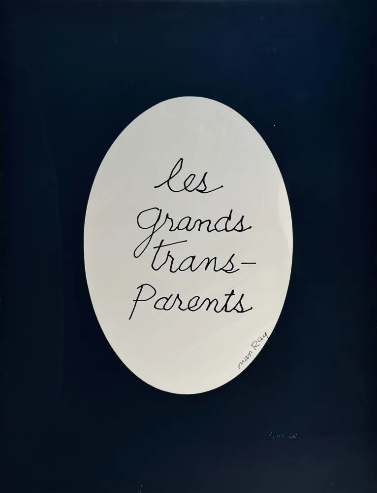 Geen Techniek Ray -  Les Grand trans-parents 
