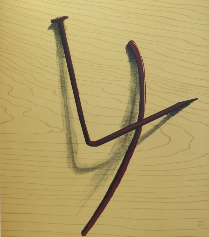 Geen Techniek Ray - Lithographie sur vélin d'Arches. 1973. 