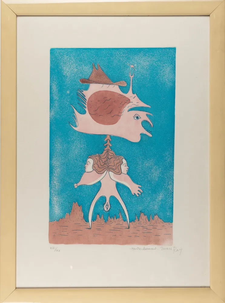 Ets En Aquatint Ray - Monstre Charmant