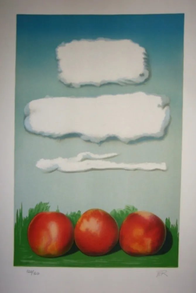Lithografie Ray - Pommes