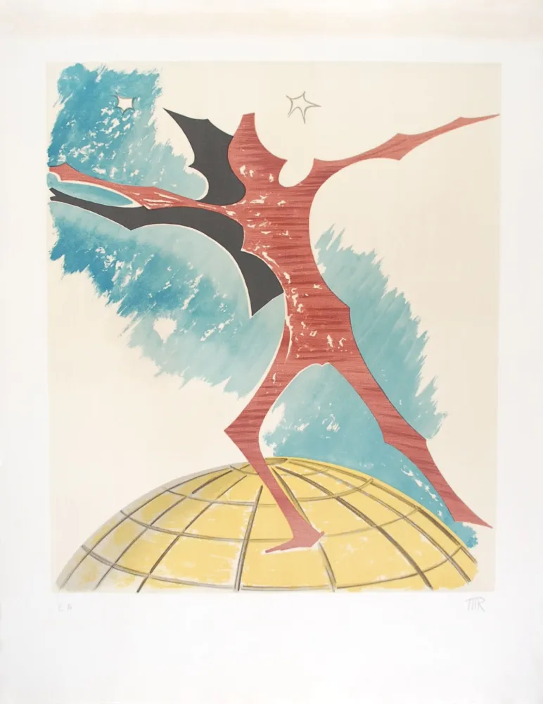 Lithografie Ray - Rebus