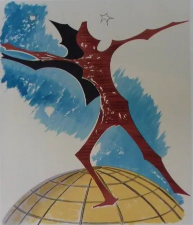 Lithografie Ray - Rebus