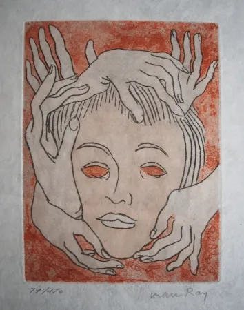 Ets En Aquatint Ray - Sans titre (pour Electro-magie)