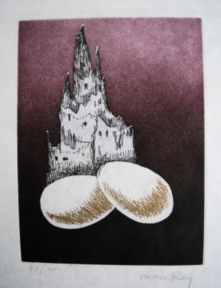 Ets En Aquatint Ray - Sans titre - pour Electro-magie