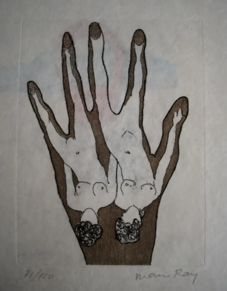 Ets En Aquatint Ray - Sans titre  - pour Electro-magie