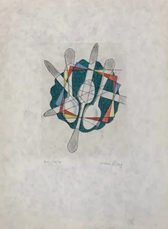 Ets En Aquatint Ray - Serie Electro Magie