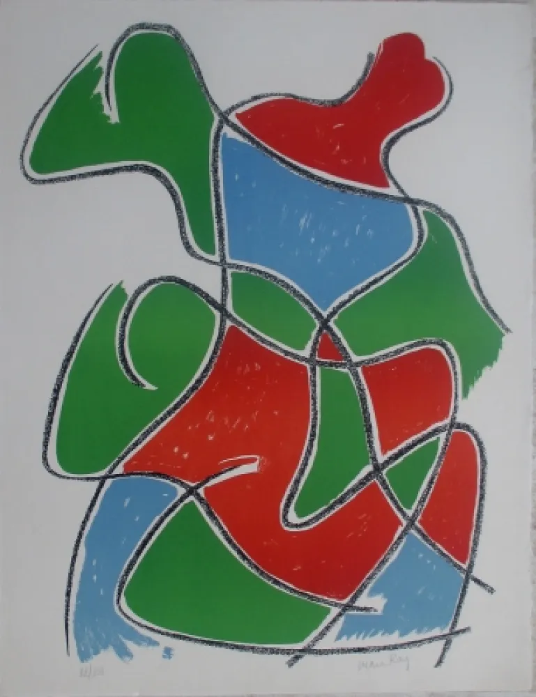 Lithografie Ray - Tre Figure