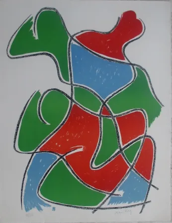 Lithografie Ray - Tre Figure