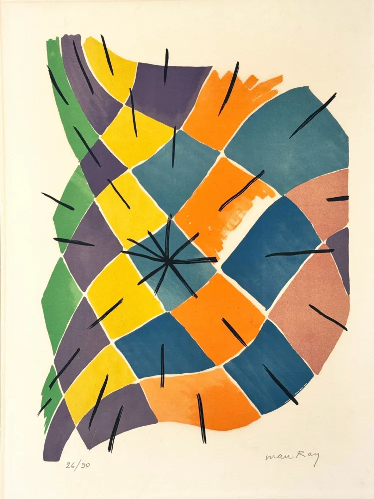 Lithografie Ray - Vitrail 