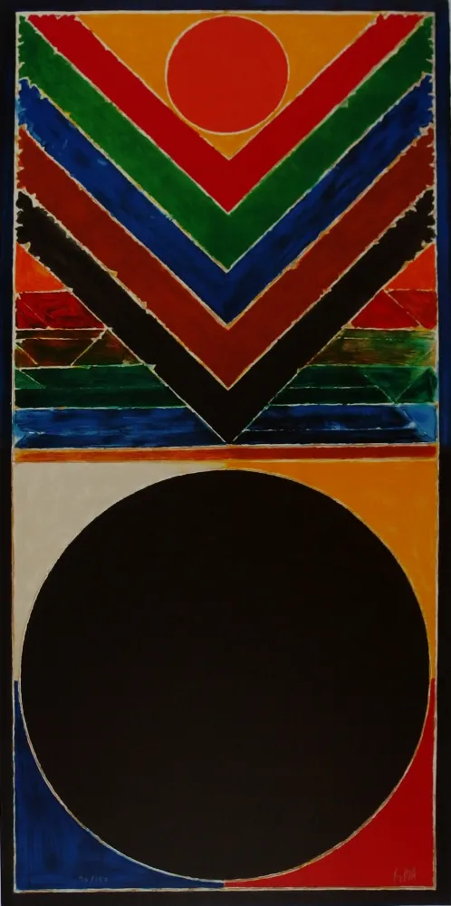 Lithografie Raza - Arbre et Bindu