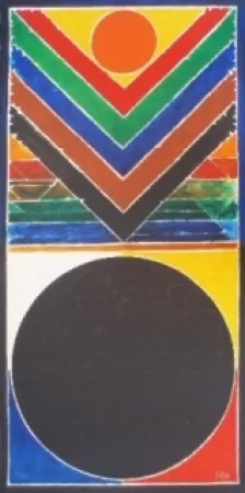 Lithografie Raza - Composition 2