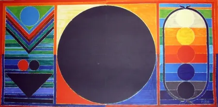 Lithografie Raza - Composition 3