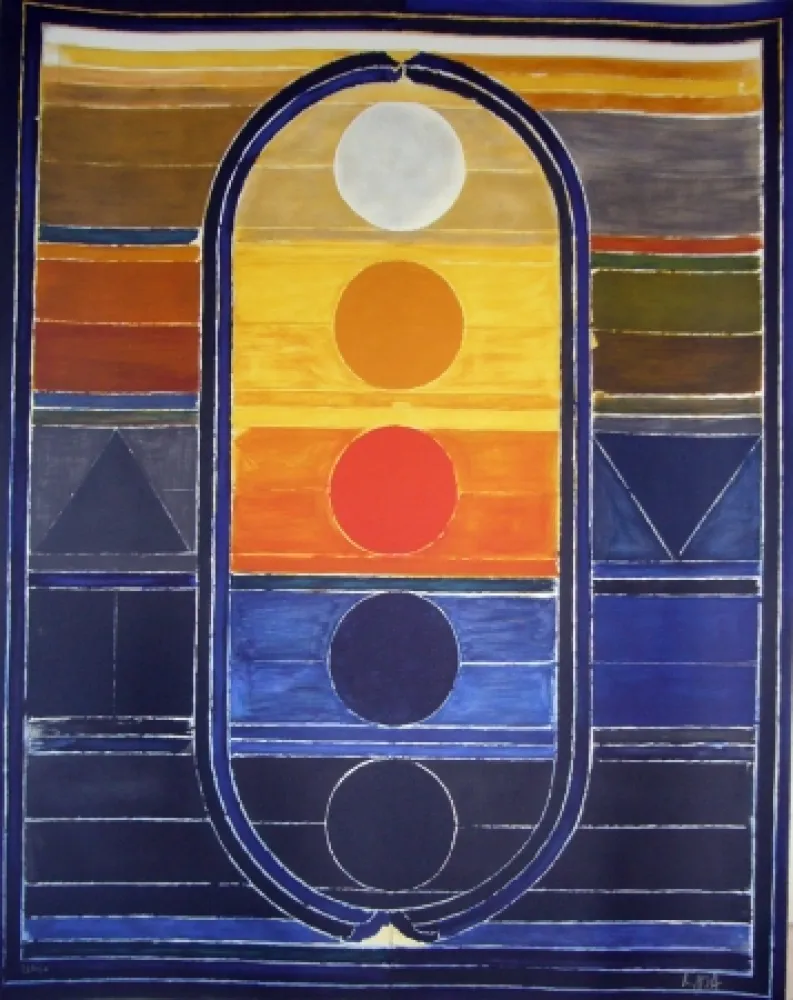 Lithografie Raza - Composition 4