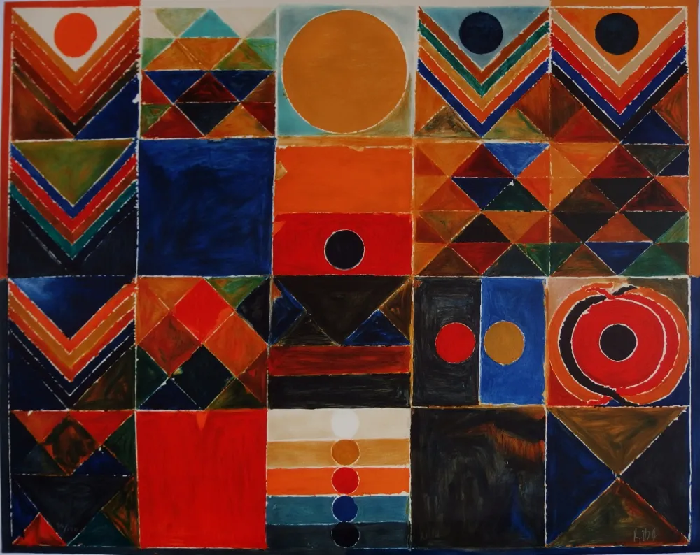 Lithografie Raza - Morning Raga