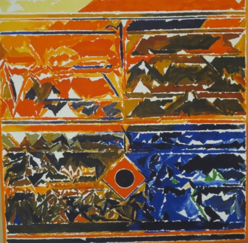 Lithografie Raza - Sans titre IV