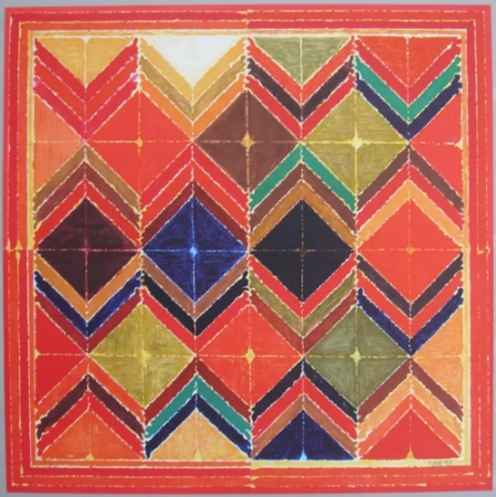 Lithografie Raza - Symboles 1