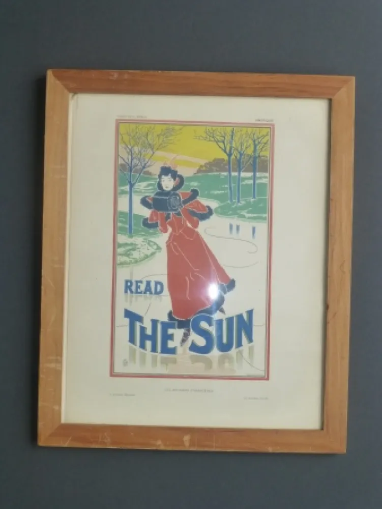 Lithografie Read - Read the sun